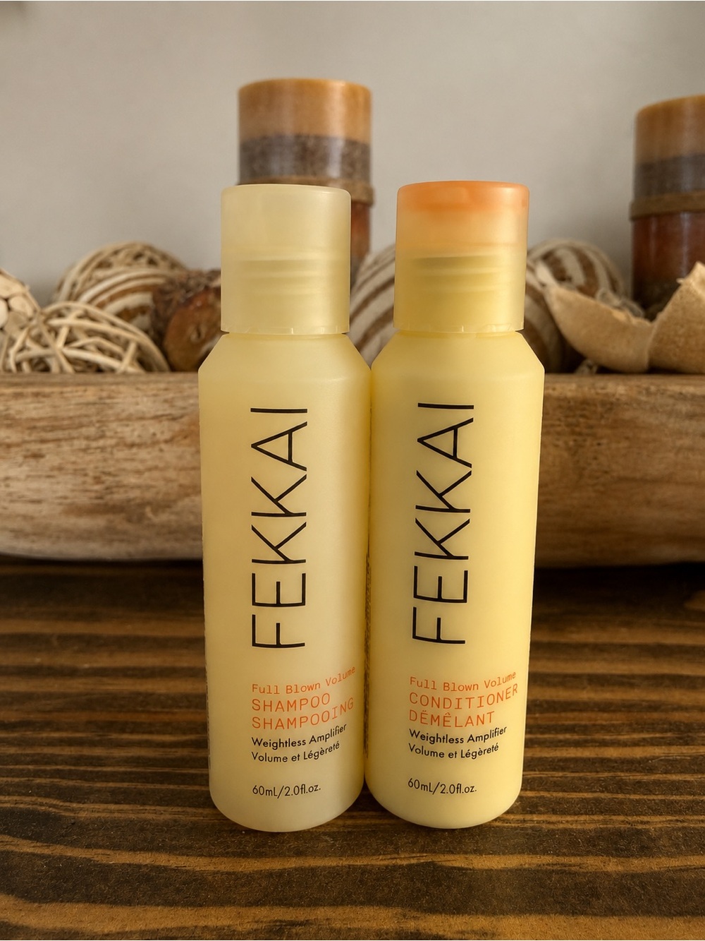 Fekkai Full Blown Volume Shampoo & Conditioner Set - travel